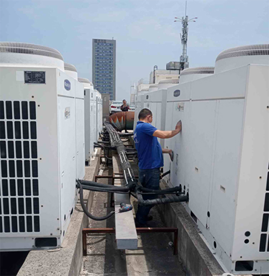 宁强中央空调制热和不制冷系统维修方法