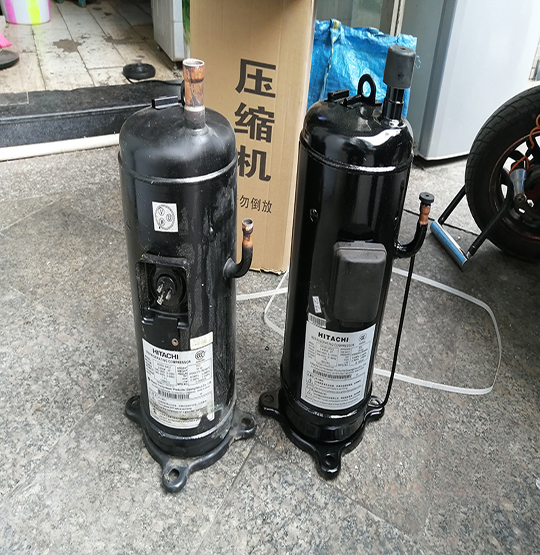 宁强中央空调压缩机的更换维修